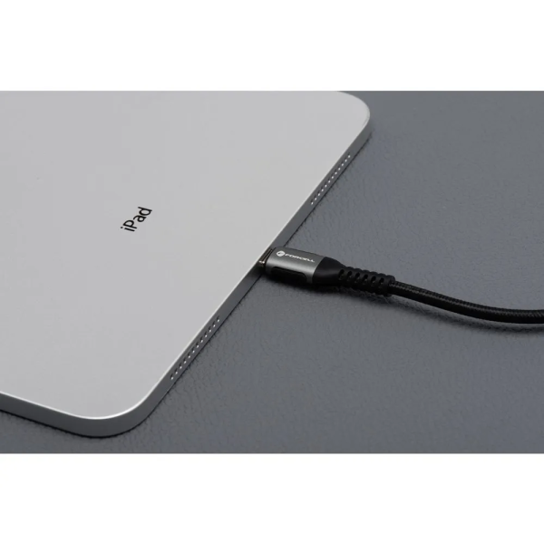 FORCELL F-ENERGY Câble nylon tressé USB-C vers Lightning 3A 27W 2m