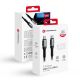 FORCELL F-ENERGY Câble nylon tressé USB-C vers USB-C 5A 240W 1,2m