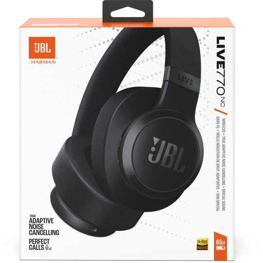 JBL Casque Bluetooth Live 770NC ANC avec Micro Supra-auriculaire