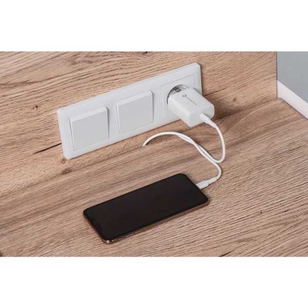 FORCELL F-ENERGY Chargeur secteur USB-C avec câble USB-C vers USB-C...
