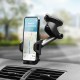 FORCELL Support de téléphone en carbone pour voiture pare-brise ave...