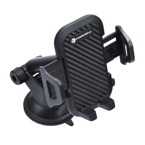 FORCELL Support de téléphone en carbone pour voiture pare-brise ave...