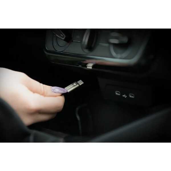 FORCELL F-ENERGY Câble métal charge rapide USB-C vers USB-A 2,4A 12...