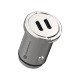 FORCELL F-ENERGY Mini chargeur adaptateur pour voiture 2x USB-C 30W