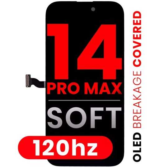 Bloc écran OLED pour iPhone 14 Pro Max - Aftermarket Pro: XO7 Soft