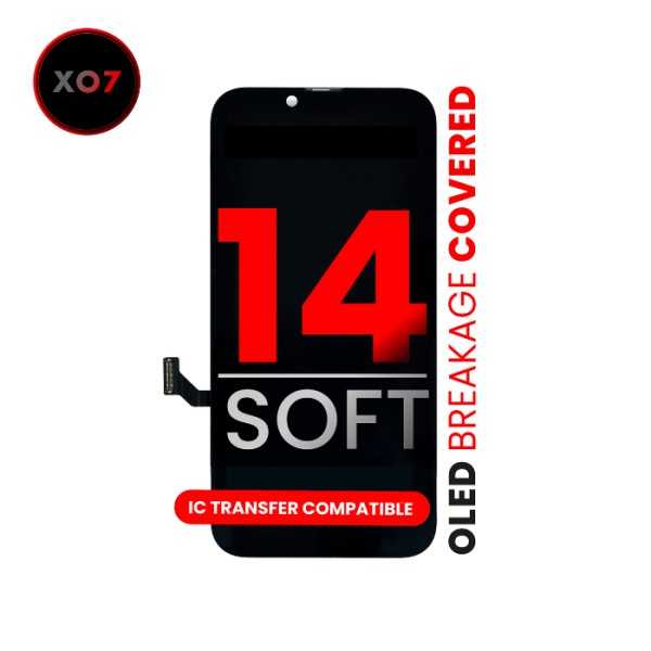 Bloc écran OLED pour iPhone 14 - XO7 - Soft