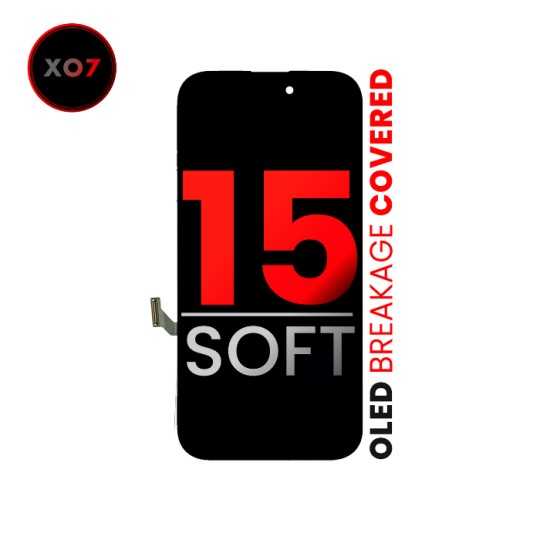 Bloc écran OLED pour iPhone 15 - XO7 Soft