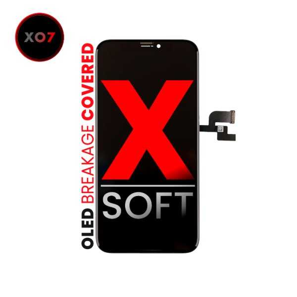 Bloc écran OLED pour iPhone X - XO7 - Soft