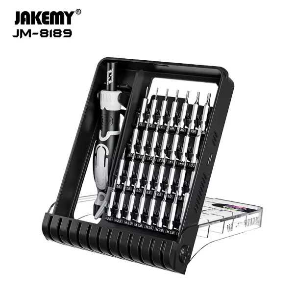 JAKEMY JM-8189A Kit Tournevis (32 en 1)