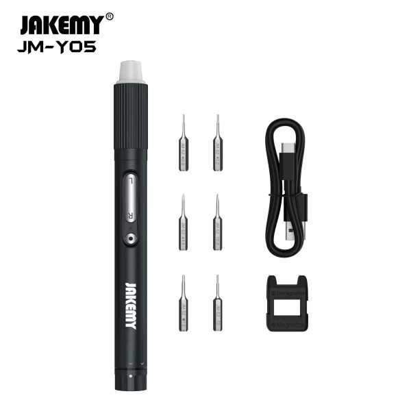 JAKEMY JM-Y05 Tournevis Electrique 9 en 1