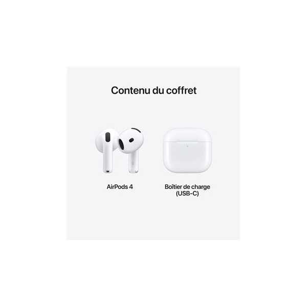 APPLE écouteurs AirPods Lightning (4ᵉ gen) - Neuf