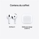 APPLE écouteurs AirPods Lightning (4ᵉ gen) - Neuf