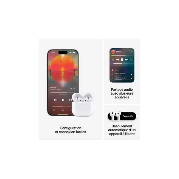 APPLE écouteurs AirPods Lightning (4ᵉ gen) - Neuf