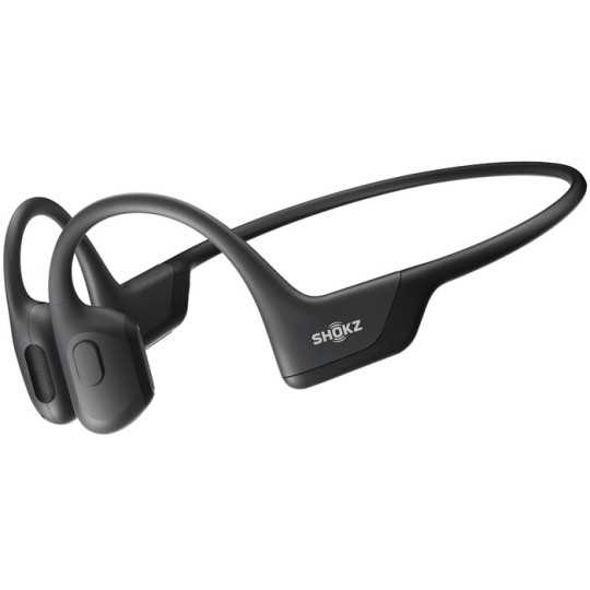 SHOKZ OpenRun Pro Noir - Ecouteurs bluetooth TWS à conduction osseuse