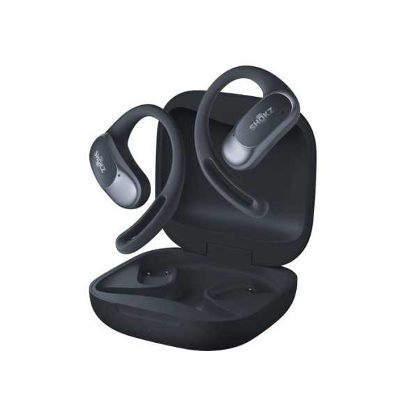 SHOKZ OpenFit Air Noir - Ecouteurs bluetooth TWS à conduction osseuse