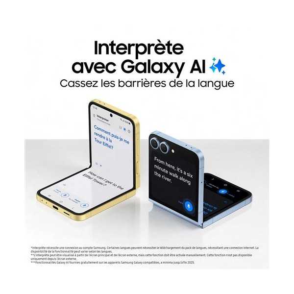 SAMSUNG Galaxy Z Flip 6 - Neuf