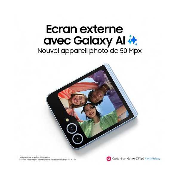 SAMSUNG Galaxy Z Flip 6 - Neuf