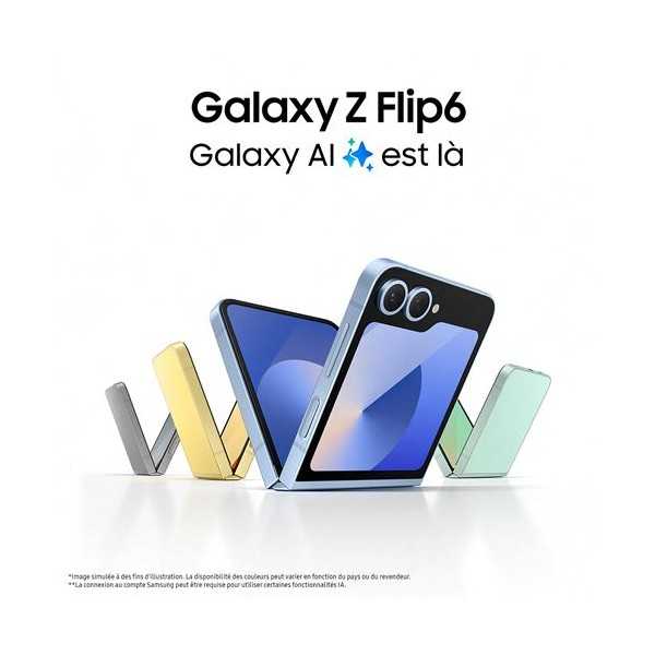 SAMSUNG Galaxy Z Flip 6 - Neuf