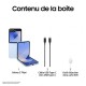Contenu de la boîte du SAMSUNG Galaxy Z Flip 6 Bleu - Neuf