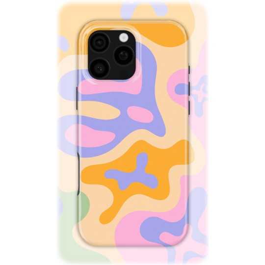 Artful Waves | Coque de téléphone 3D 2en1 Ultra-résistante