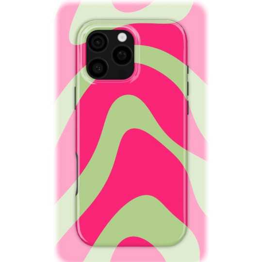 Playful Waves | Coque de téléphone 3D 2en1 Ultra-résistante