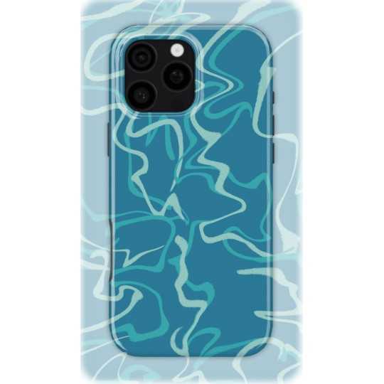 Electric Ocean | Coque de téléphone 3D 2en1 Ultra-résistante