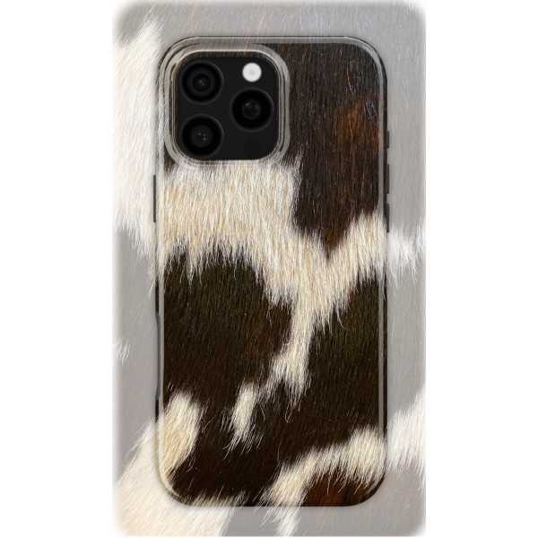 Cowhide Charm | Coque de téléphone 3D 2en1 Ultra-résistante