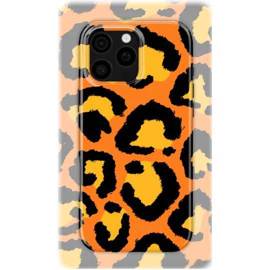 Fiery Serengeti | Coque de téléphone 3D 2en1 Ultra-résistante
