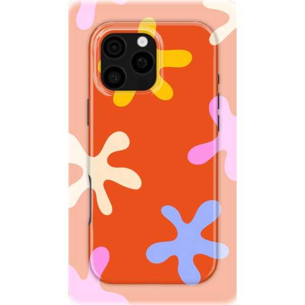 Sponge Flowers | Coque de téléphone 3D 2en1 Ultra-résistante