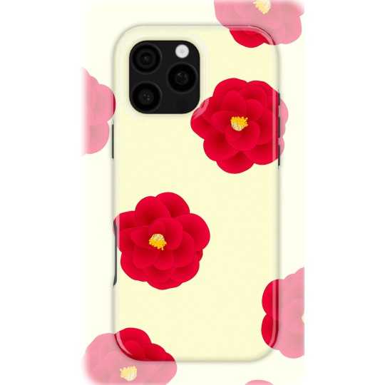 Crimson Elegance | Coque de téléphone 3D 2en1 Ultra-résistante