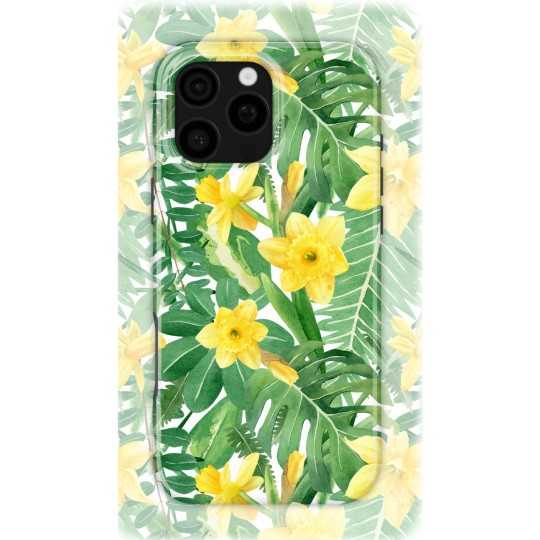 Tropical Daffodil | Coque de téléphone 3D 2en1 Ultra-résistante