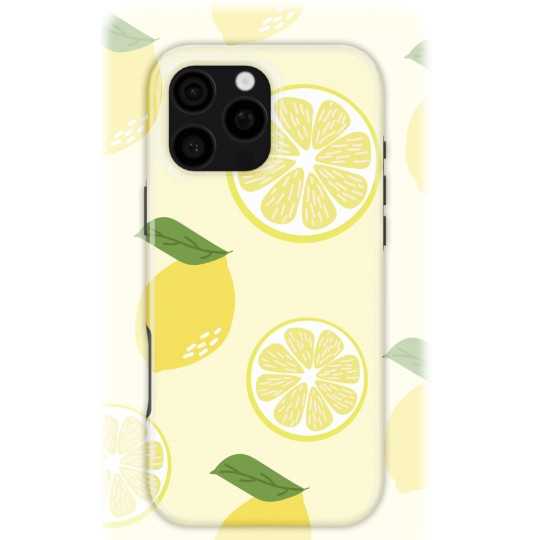 Zesty Lemons | Coque de téléphone 3D 2en1 Ultra-résistante
