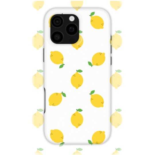Sunny Lemons | Coque de téléphone 3D 2en1 Ultra-résistante