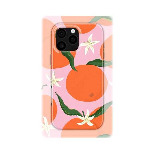 Orange Delight | Coque de téléphone 3D 2en1 Ultra-résistante