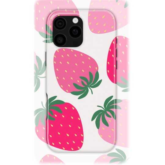 Classic Strawberry | Coque de téléphone 3D 2en1 Ultra-résistante