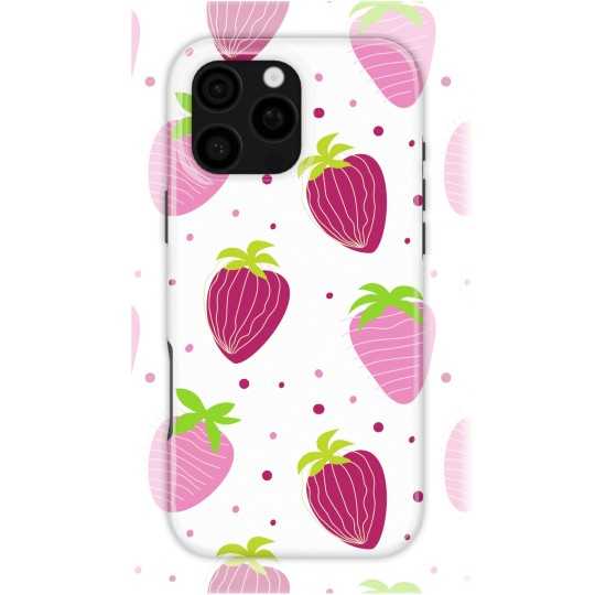 Strawberry Design | Coque de téléphone 3D 2en1 Ultra-résistante