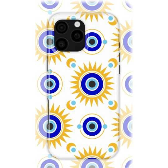 Golden Gaze | Coque de téléphone 3D 2en1 Ultra-résistante