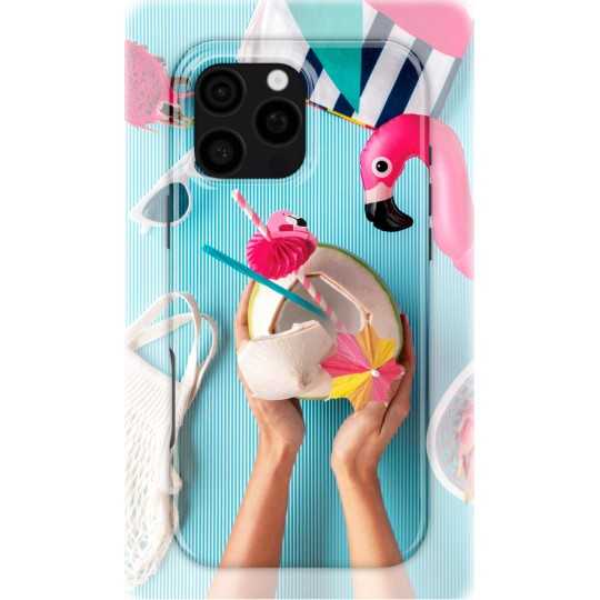Coconut Paradise | Coque de téléphone 3D 2en1 Ultra-résistante