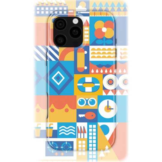 Geometric Collection | - Coque de téléphone 3D 2en1 Ultra-résistante