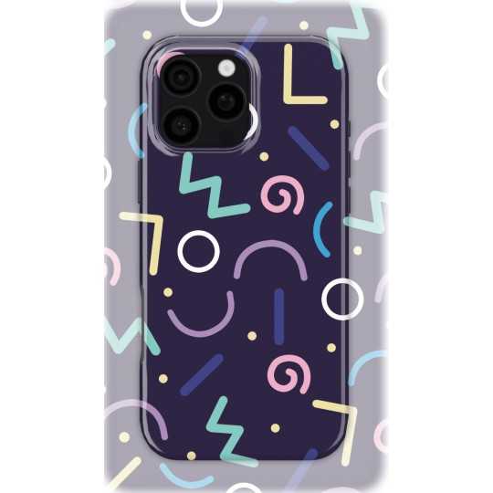 Geometric Collection | - Coque de téléphone 3D 2en1 Ultra-résistante