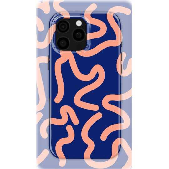 Coral Currents | Coque de téléphone 3D 2en1 Ultra-résistante