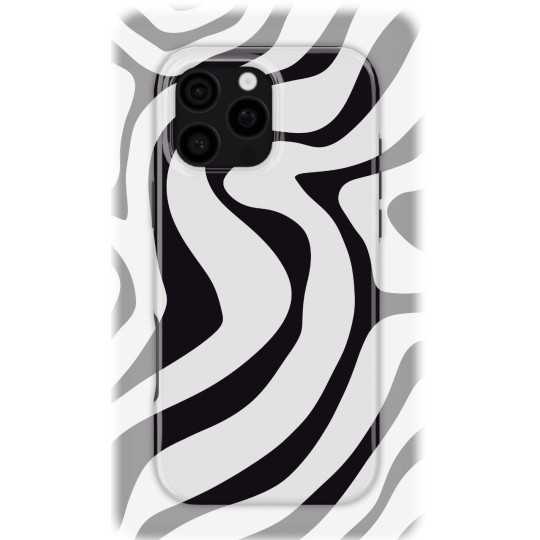 Monochrome Flow | Coque de téléphone 3D 2en1 Ultra-résistante