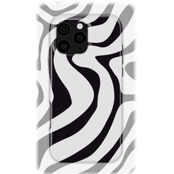 Monochrome Flow | Coque de téléphone 3D 2en1 Ultra-résistante