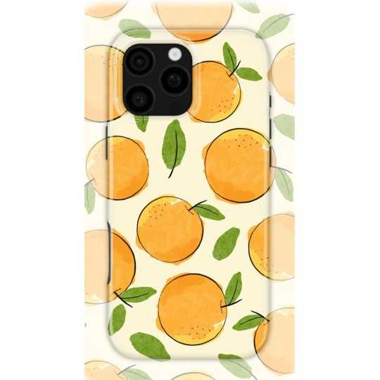 Orange Falls | Coque de téléphone 3D 2en1 Ultra-résistante