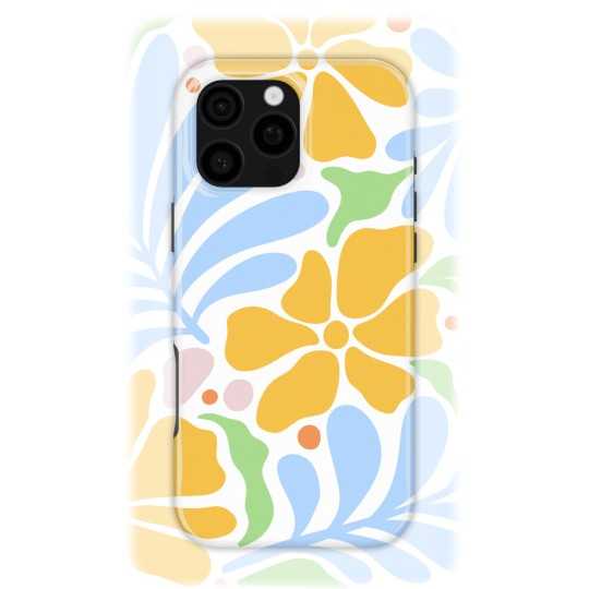 Colorful Petals | Coque de téléphone 3D 2en1 Ultra-résistante