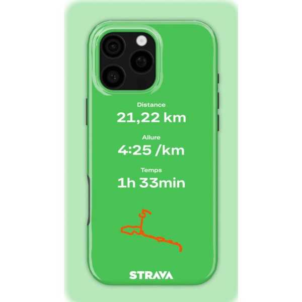 Mon Run Strava - Vert | Coque 3D 2en1 Ultra-résistante