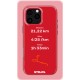 Mon Run Strava - Rouge| Coque 3D 2en1 Ultra-résistante
