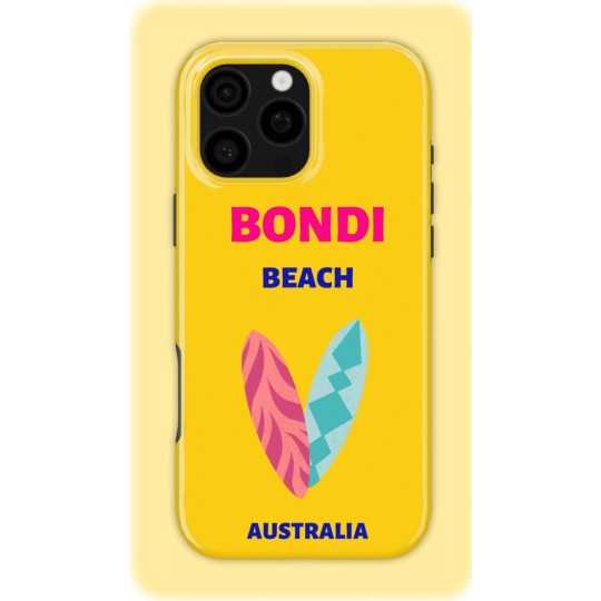 Bondi Beach Case | Coque de téléphone 3D 2en1 Ultra-résistante