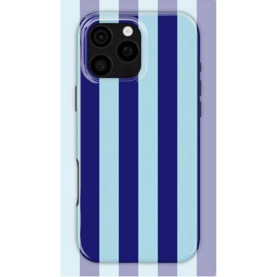 Whale Stripes Case | Coque de téléphone 3D 2en1 Ultra-résistante