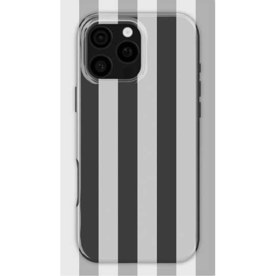 Black Stripes Case | Coque de téléphone 3D 2en1 Ultra-résistante